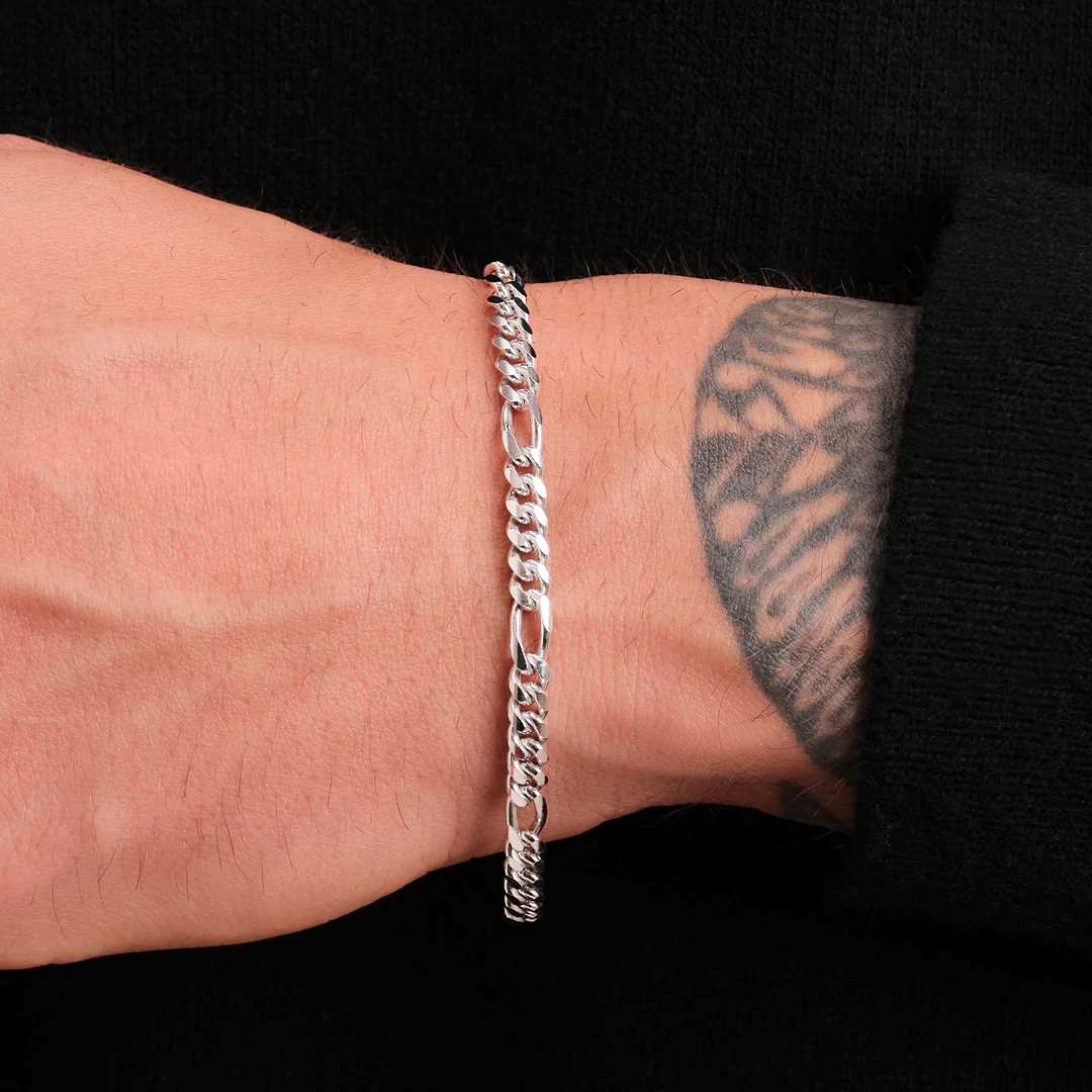 Unisex Figaro Bracelet
