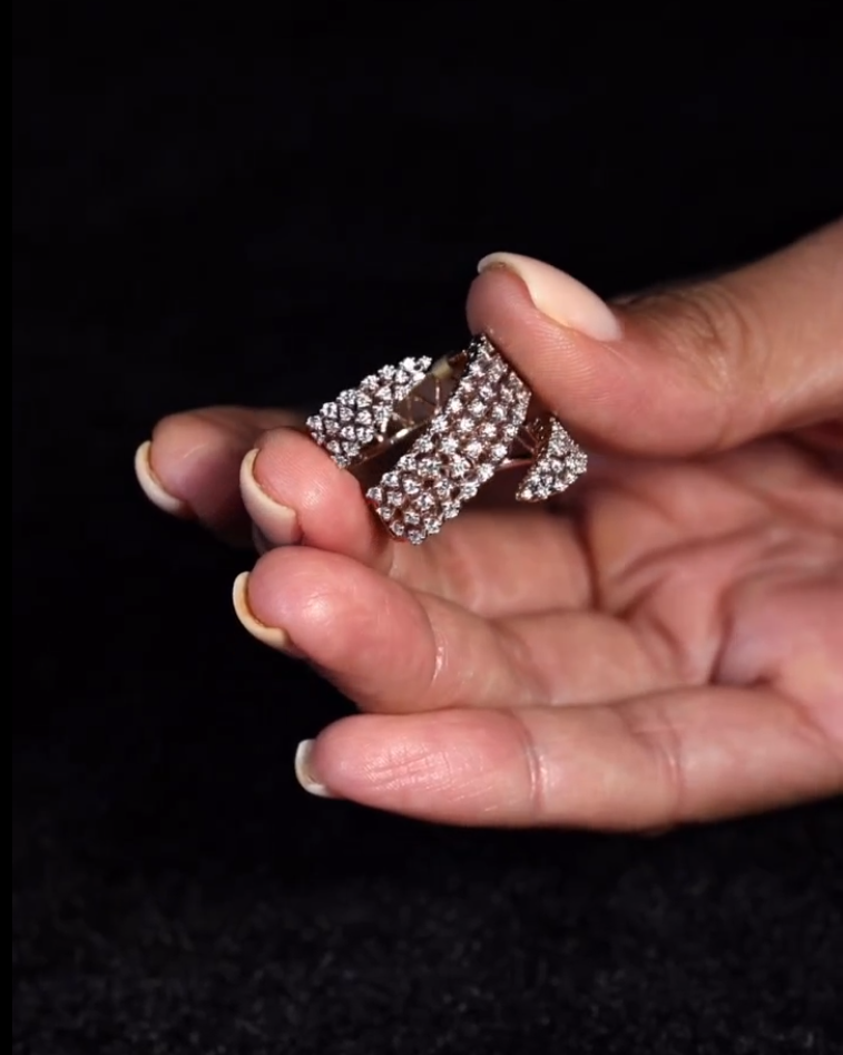 925 Silver Swirl Ring