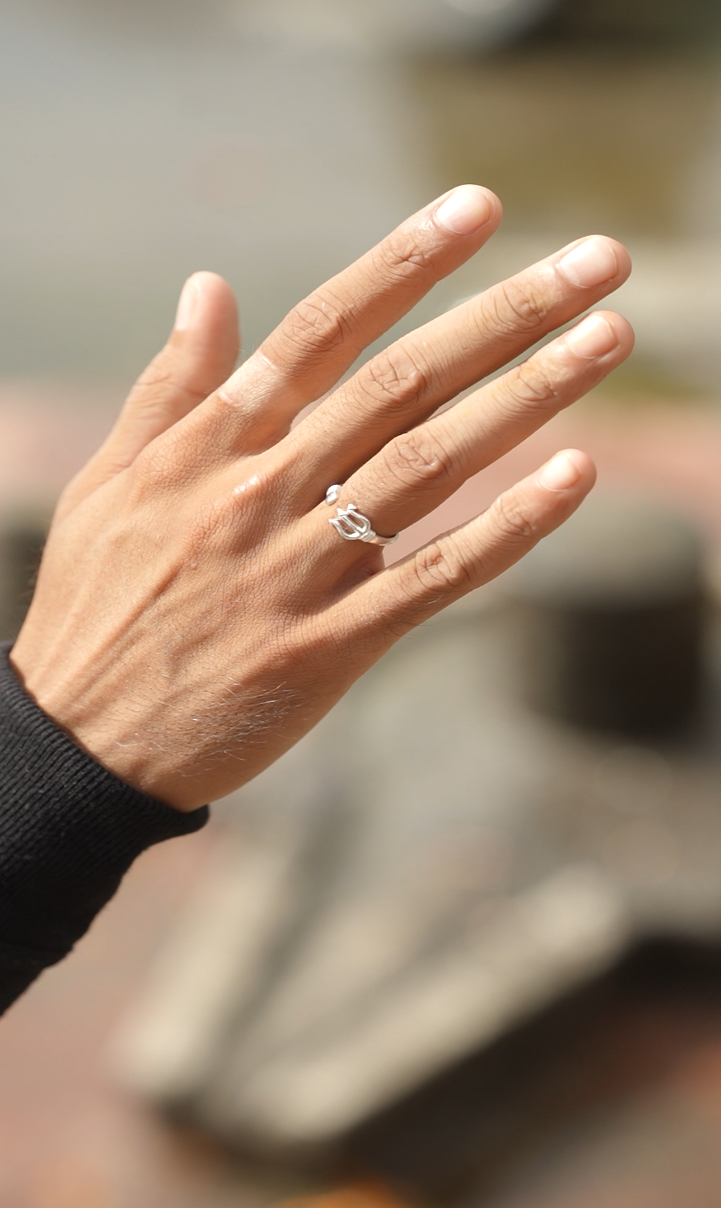 Unisex 925 Shula Ring