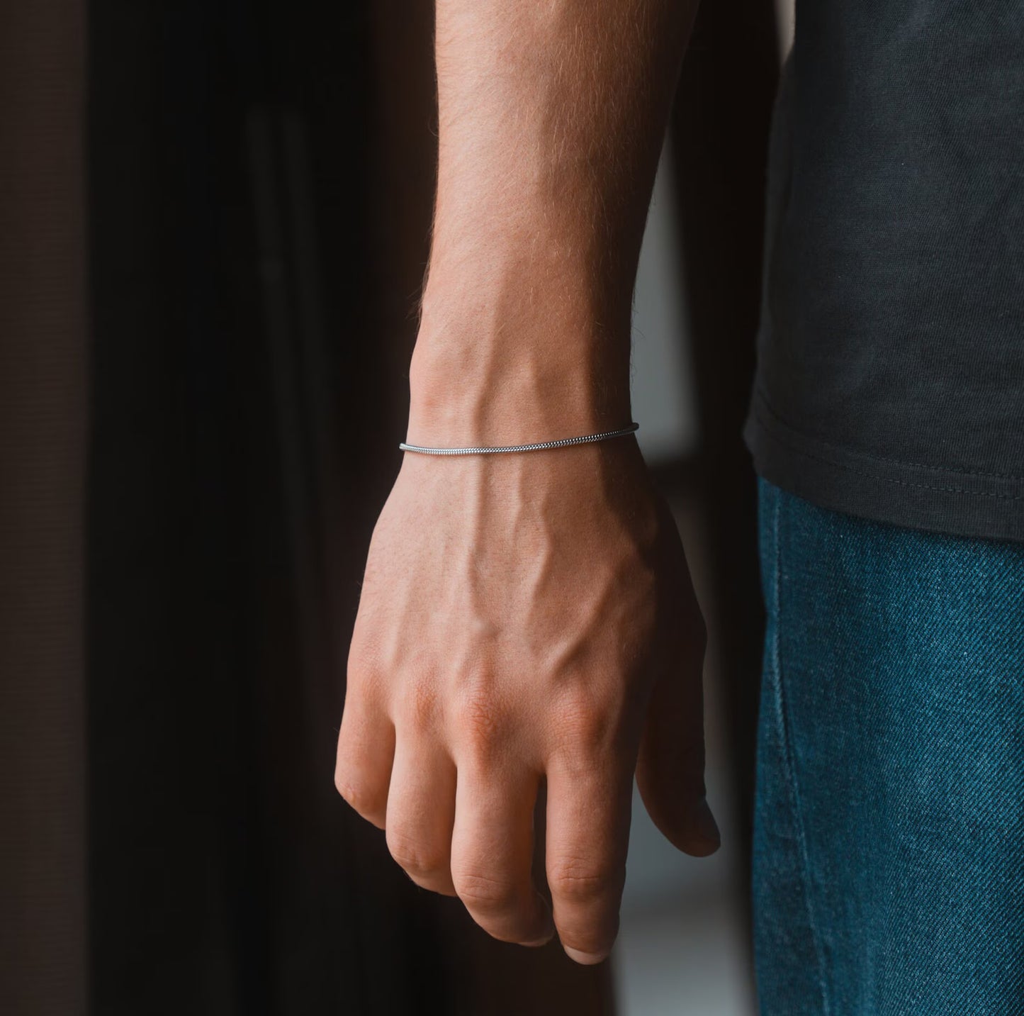 Unisex Threadline Brace (925 Sterling Silver)