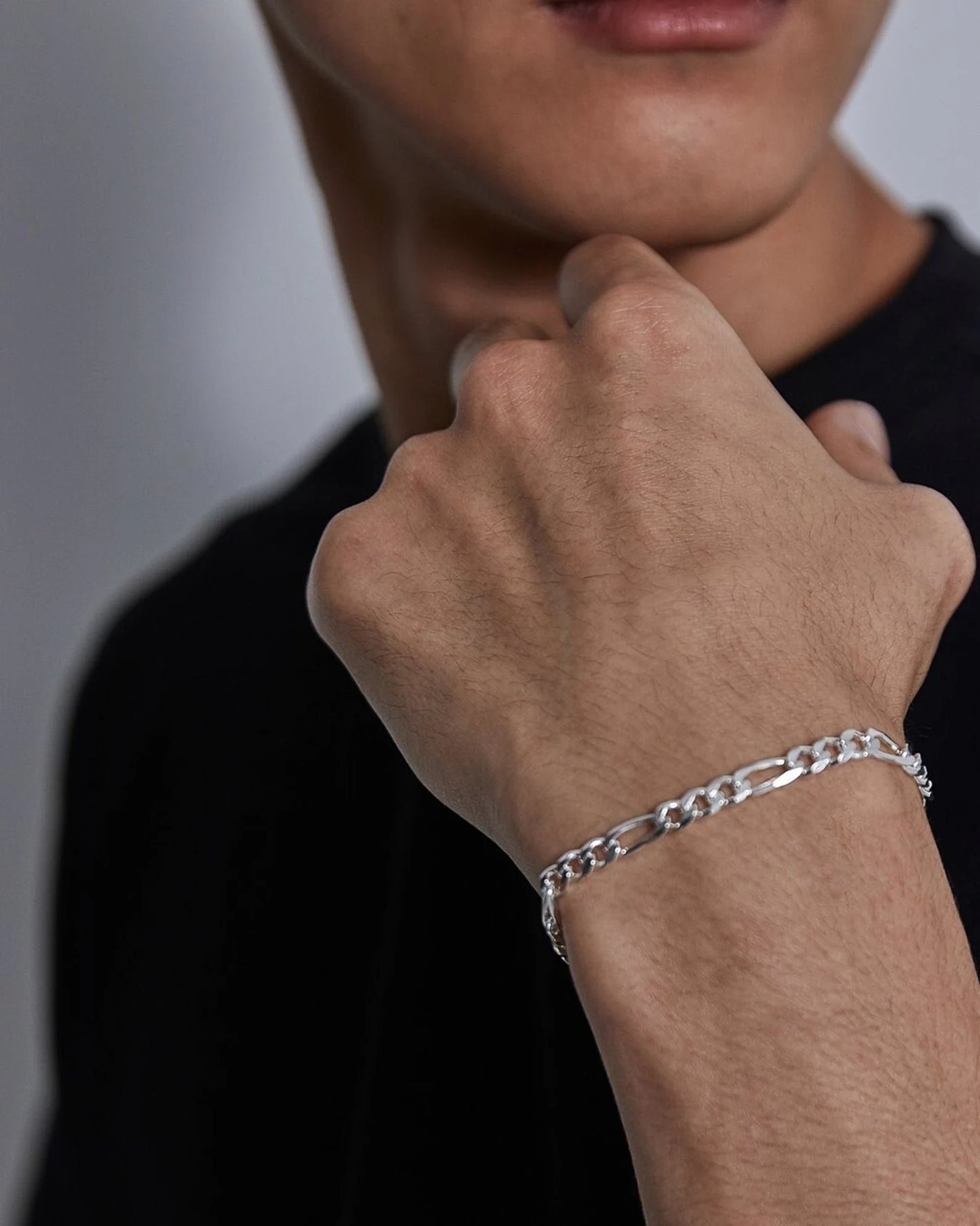 Unisex Figaro Bracelet