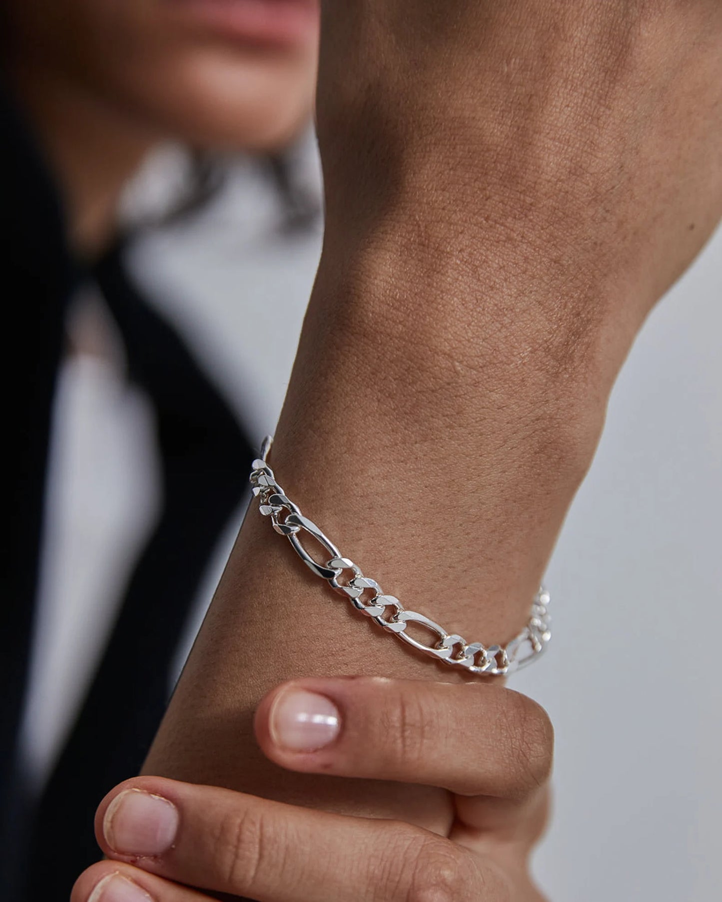 Unisex Figaro Bracelet