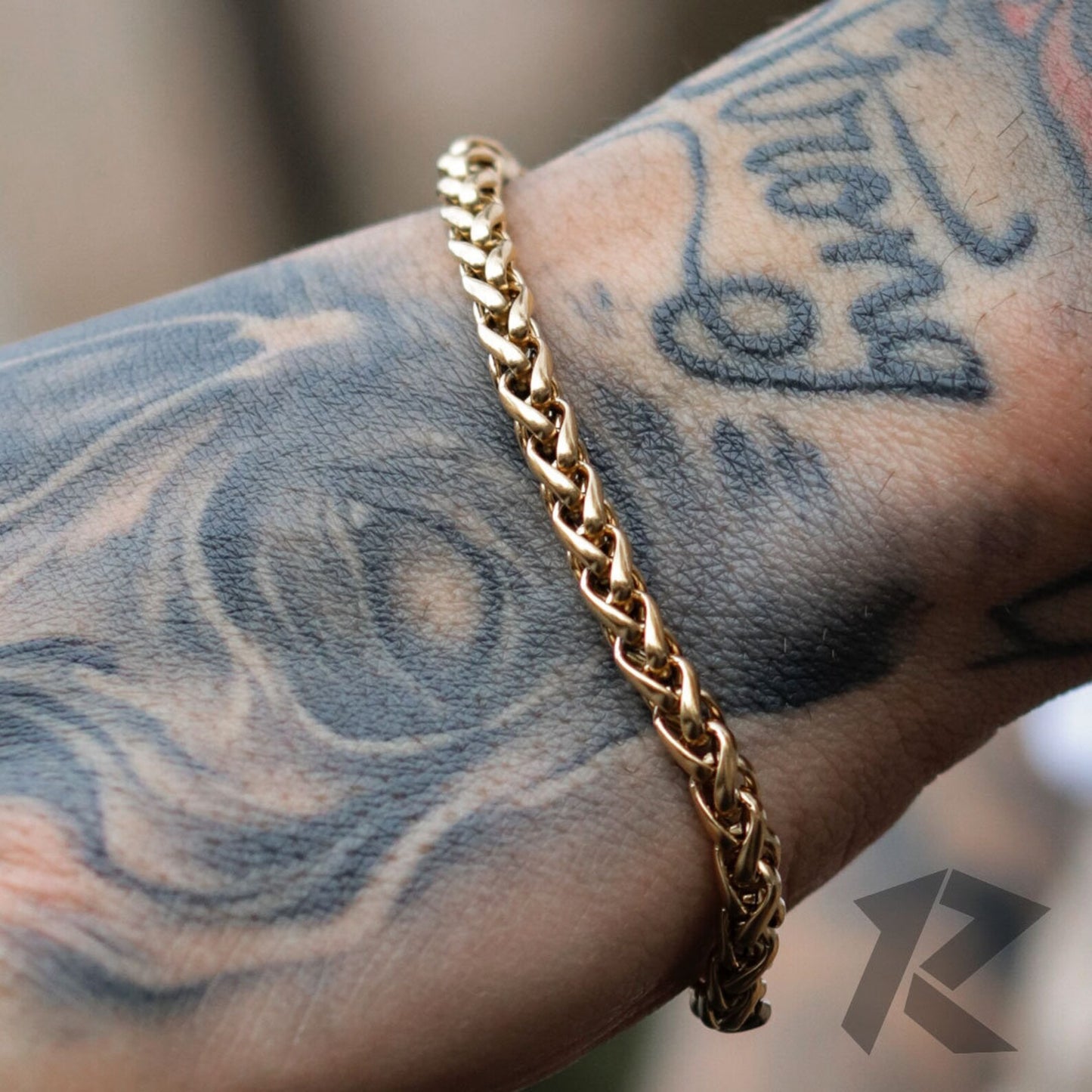 Fox Tail Bracelet Gold
