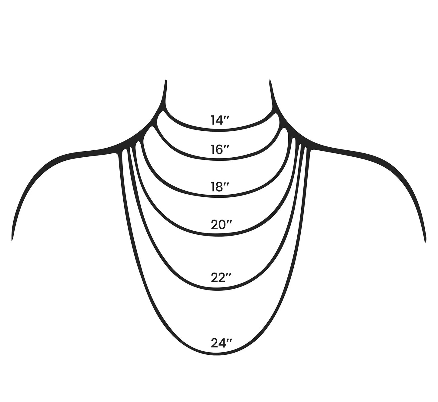 22K Gold Chunky Herringbone Necklace
