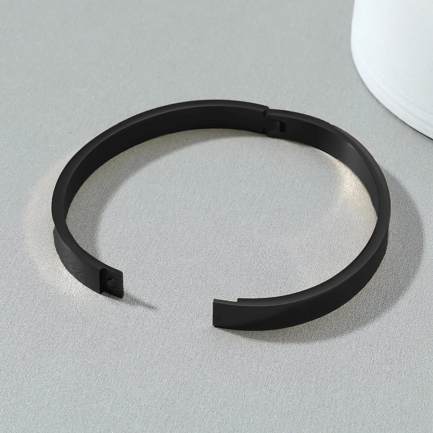 Solid State Kada Bracelet Black