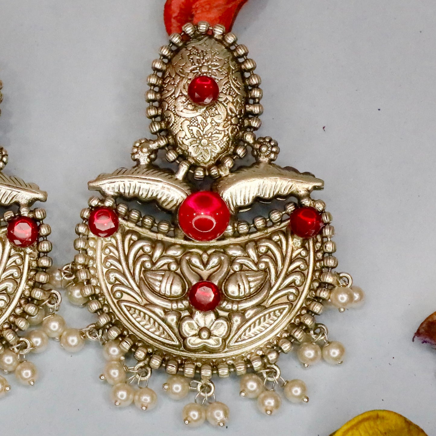 Vajra Kanti Silver Earrings