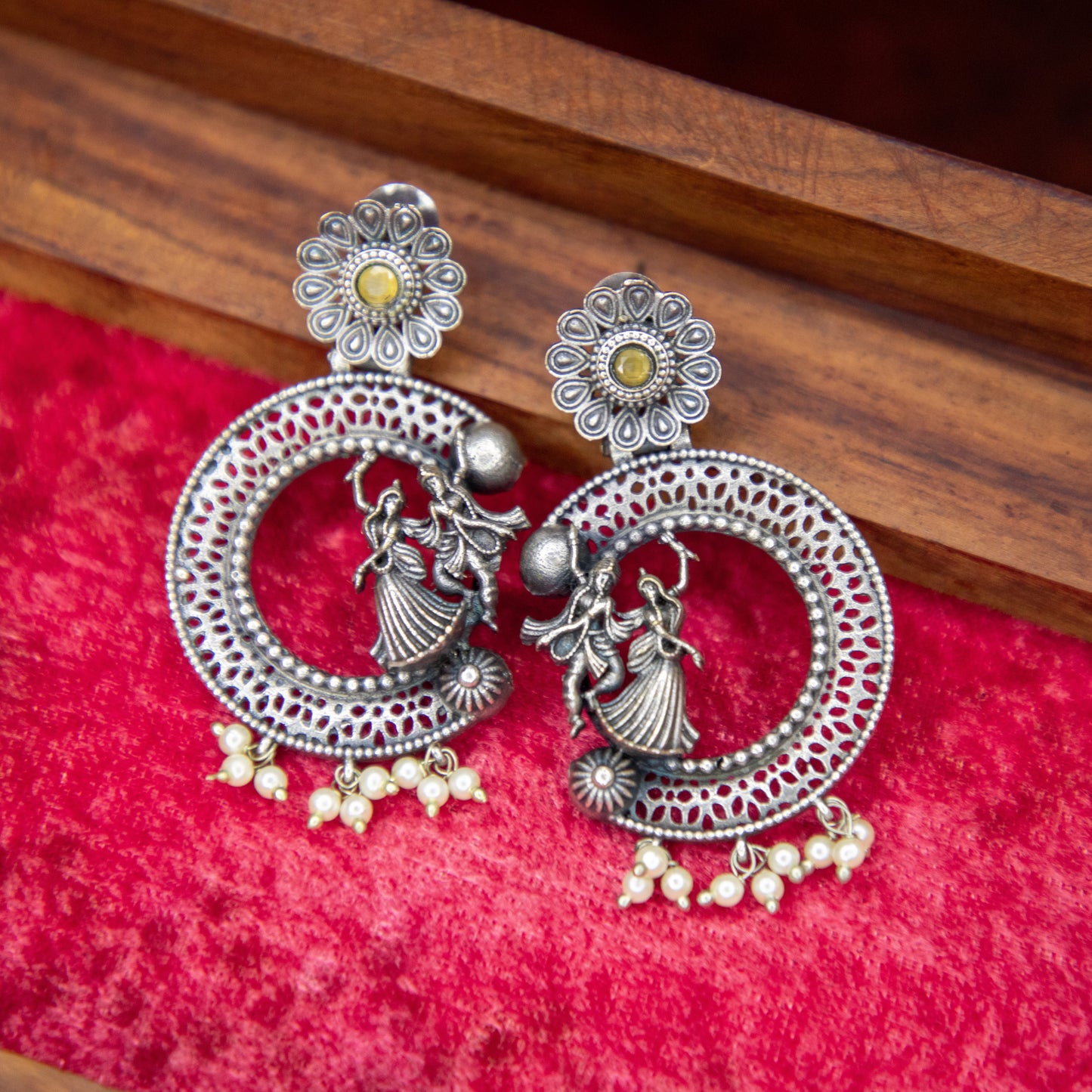 Radha Krishna Earring