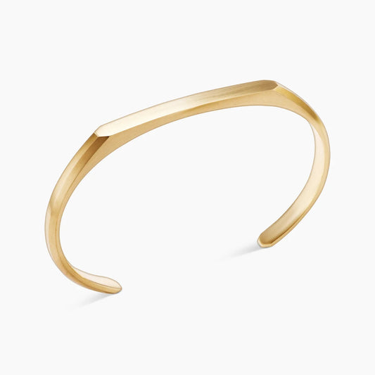Onyx Edge Bracelet Golden