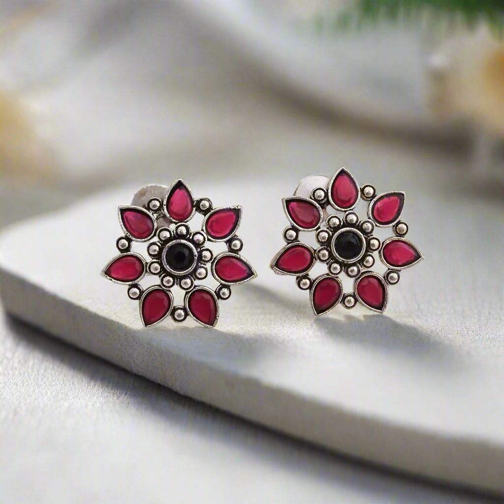 Flower Stud Earrings