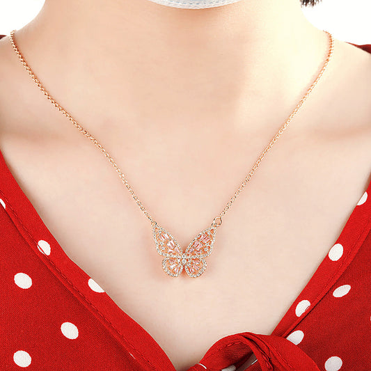 Elegant Butterfly Necklace