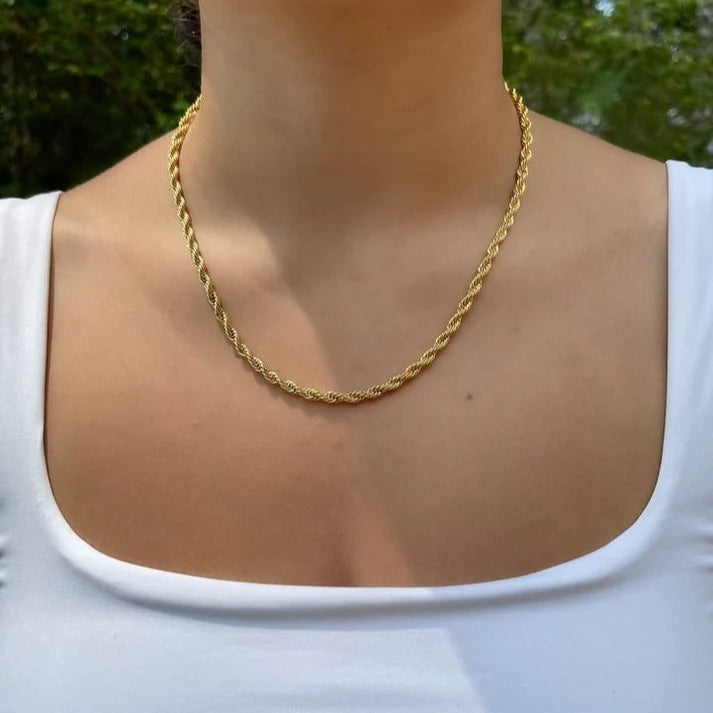 Rope Chain Necklace For Women