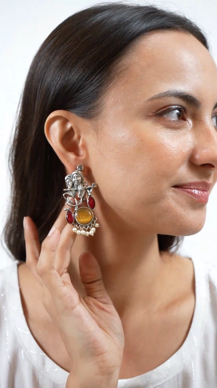 Krishna earrings