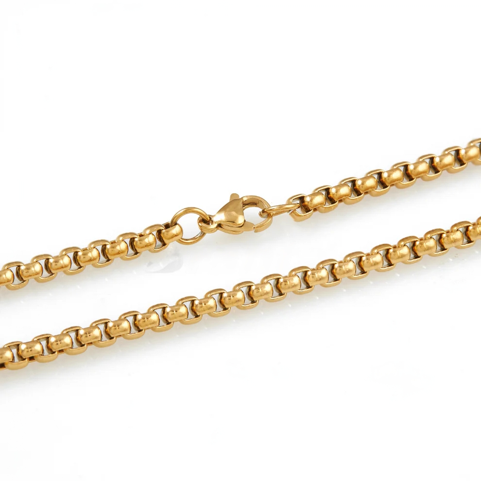 Ram Necklace with Box Chain