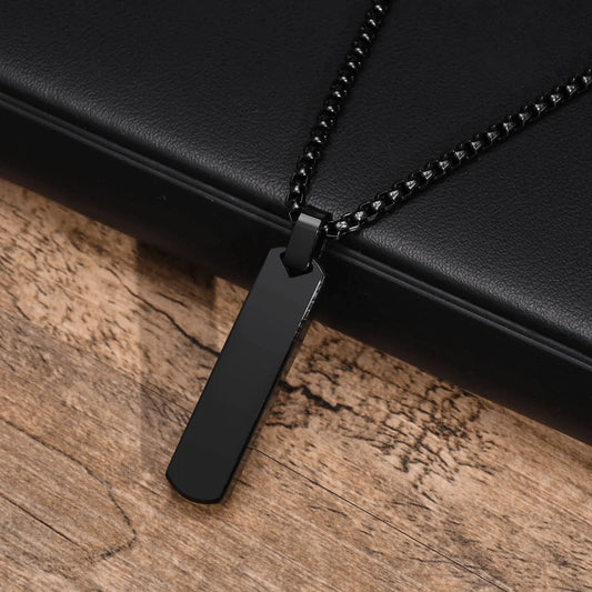 Tag Pendant Black