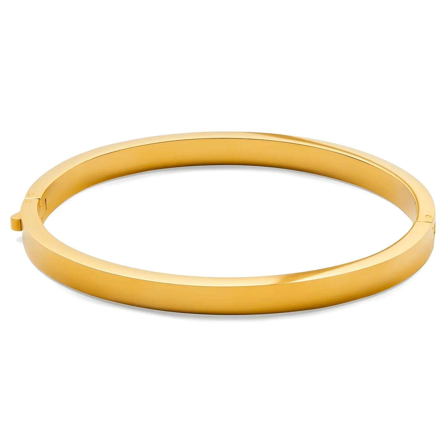 Solid State Kada Bracelet Gold